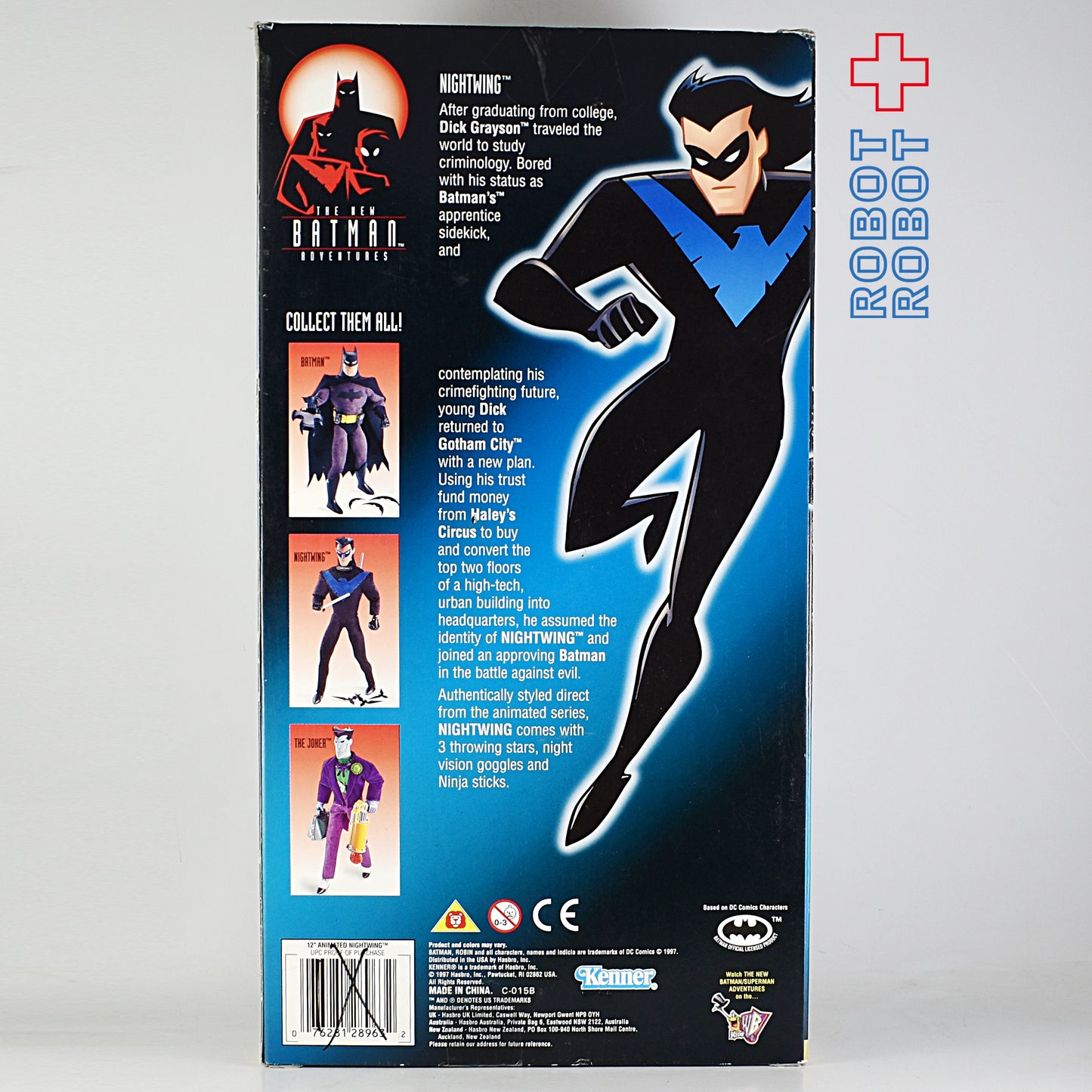 ケナー ザ・ニュー バットマン アドベンチャー ナイトウィング 12インチ コレクションフィギュア