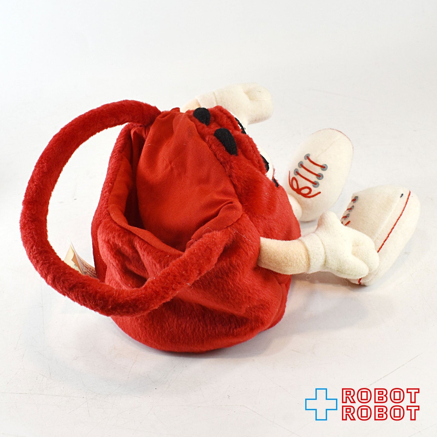 M&M's レッド ぬいぐるみ ポーチ バッグ