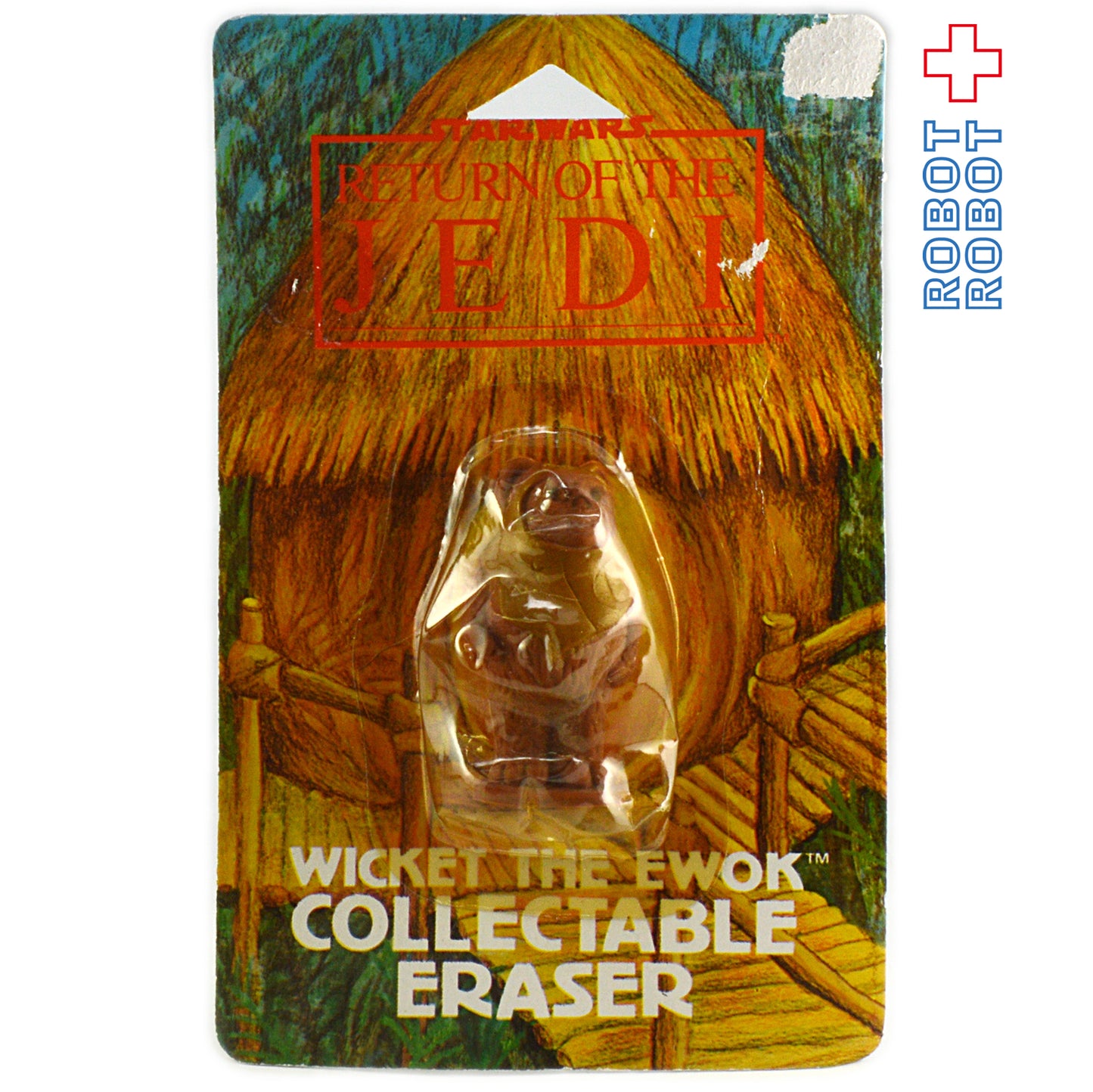 スター・ウォーズ ウィケット・イウォーク 消しゴムフィギュア 未開封C