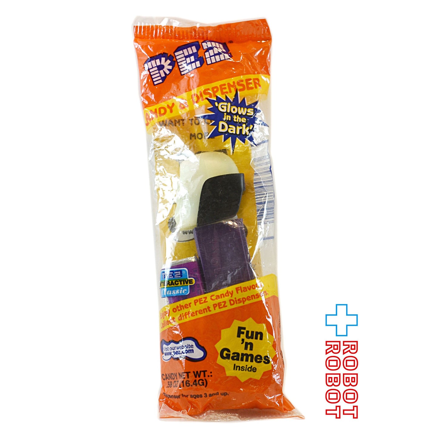 PEZ キャンディ&ディスペンサー Dr.スカル 蓄光 袋入未開封
