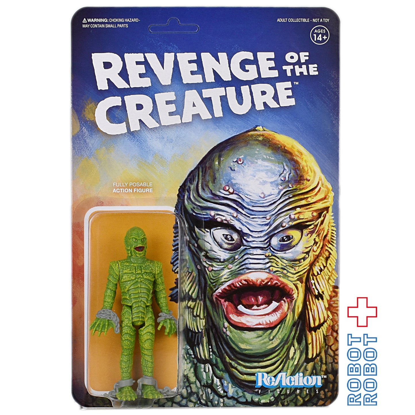 リ・アクション 3.75インチ・アクションフィギュア ユニバーサル・モンスター NEWシリーズ 2 ギルマン『半魚人の逆襲』版