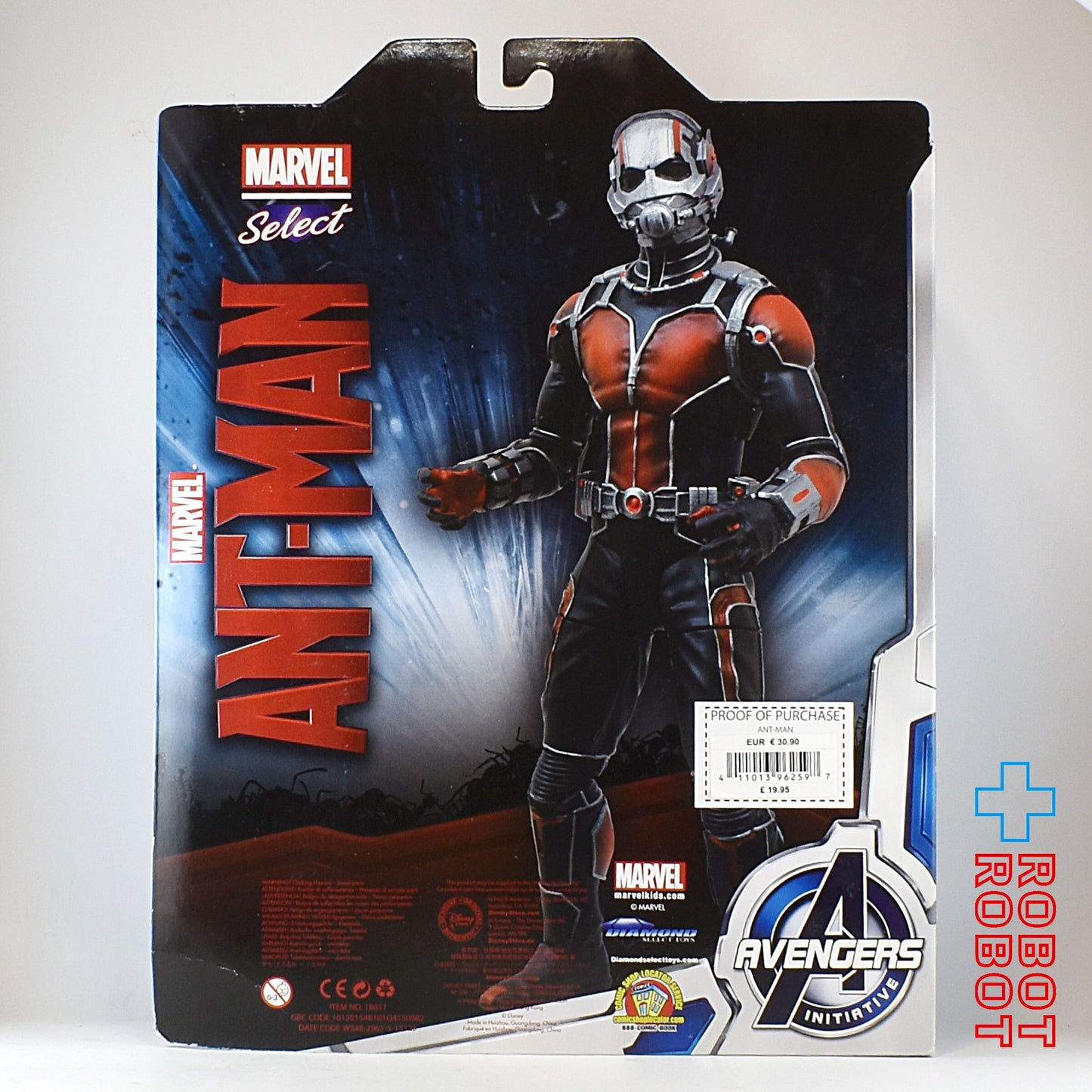 ディズニーストア マーベルセレクト アントマン アクションフィギュア