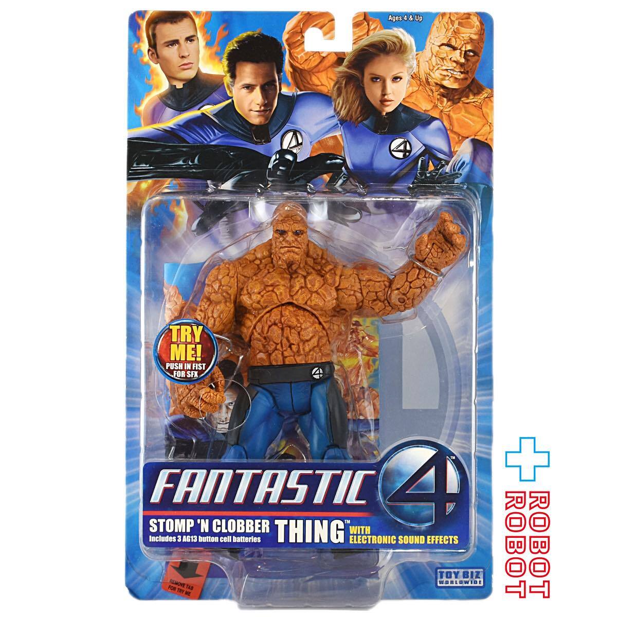 ToyBiz ファンタスティック4 フィギュア 4体 箱付 トイビズ ファンタスティック4 ストンプ & クロブリン シング