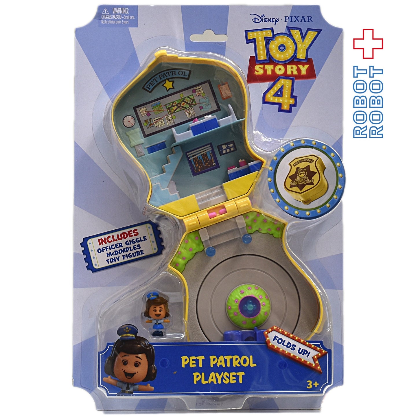 トイストーリー4 ギグル・マクディンプルズ ペットパトロールプレイセット