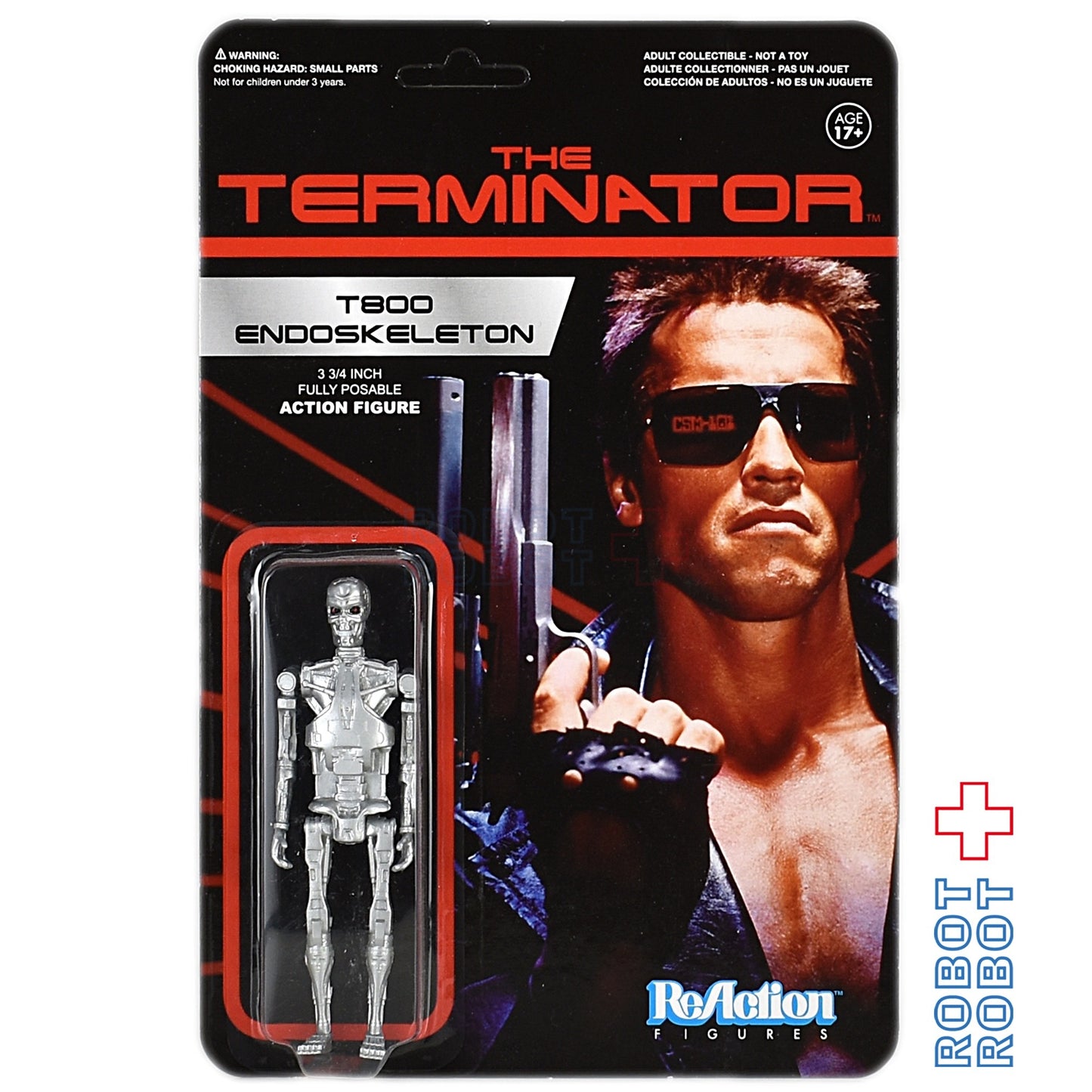 リアクション ターミネーター T800 エンドスケルトン アクションフィギュア