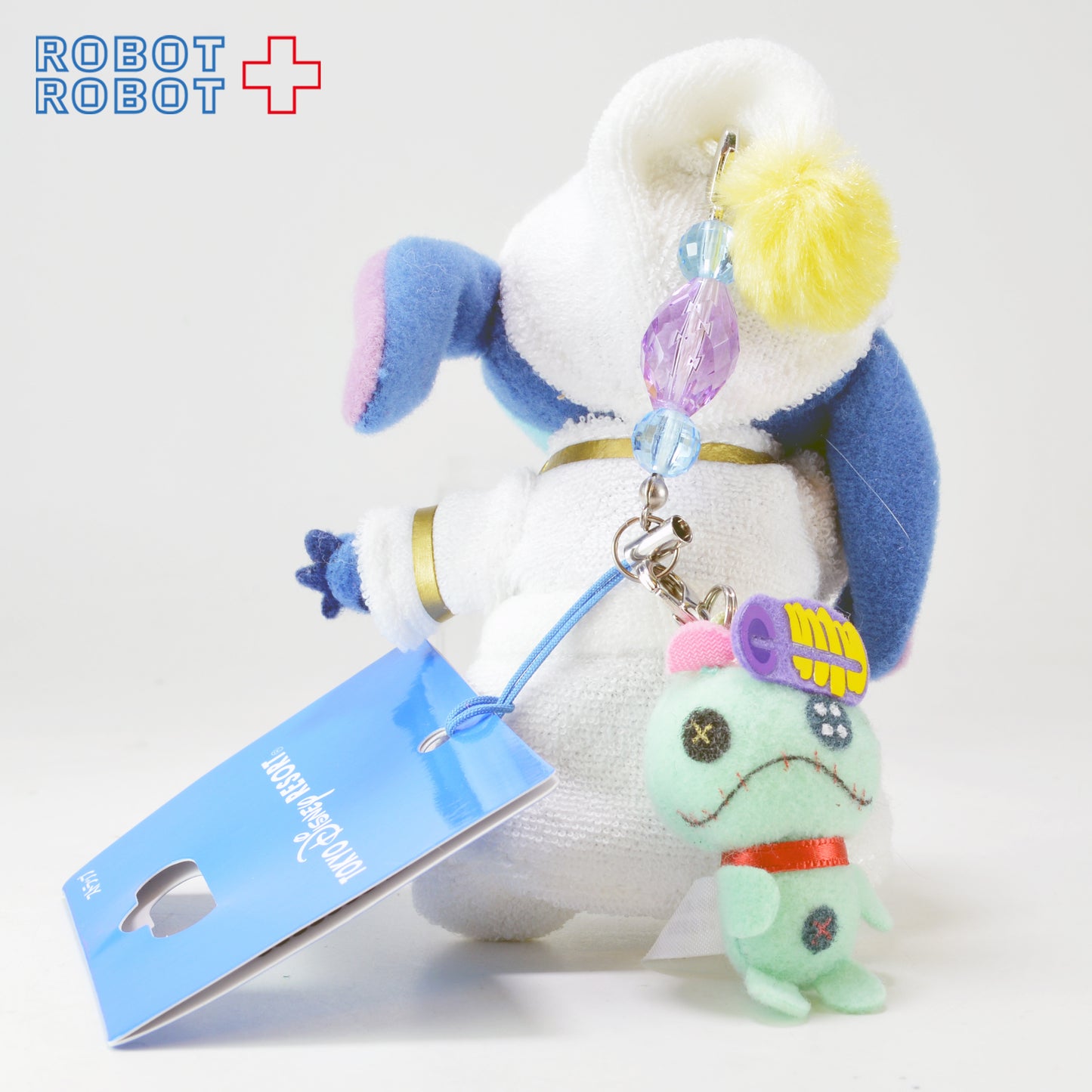 TDR スティッチ&スクランプ ぬいぐるみストラップ ミラコスタ