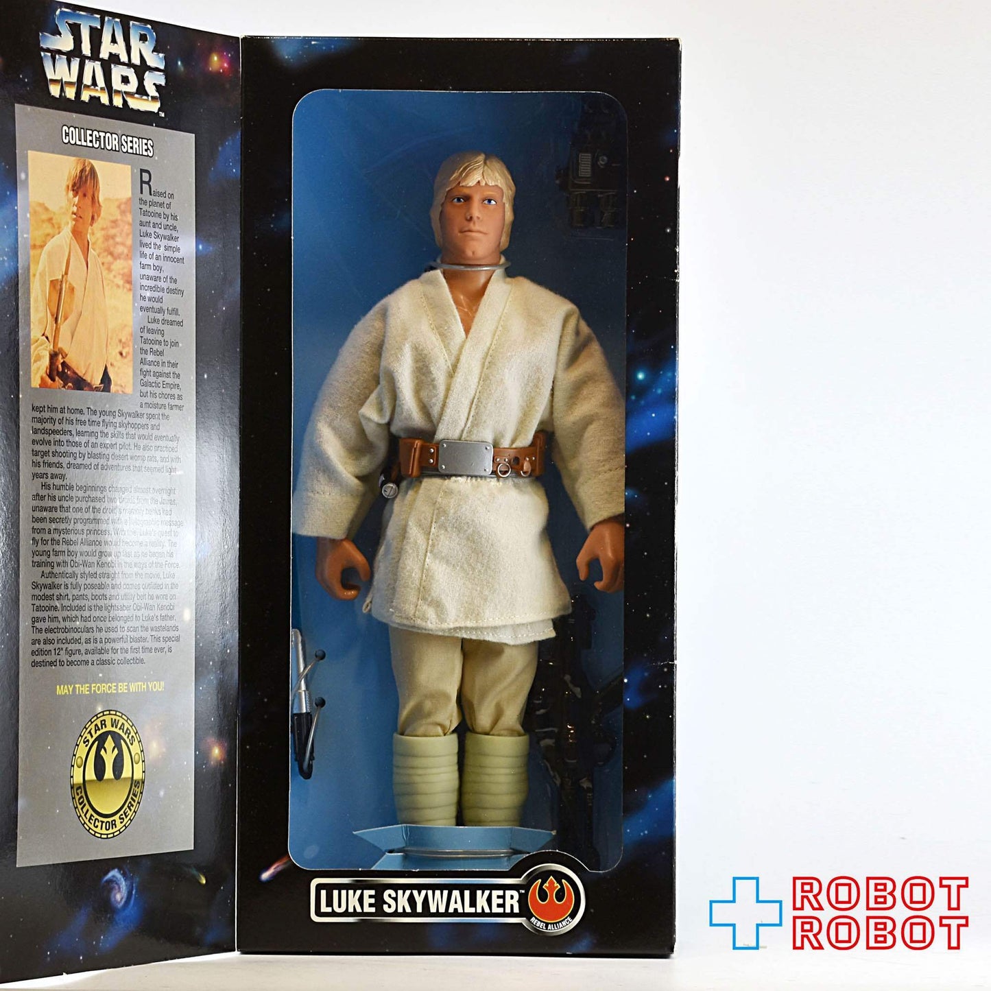 ケナー スター・ウォーズ コレクターシリーズ ルーク・スカイウォーカー 12インチ アクションフィギュア ライトブルーバック