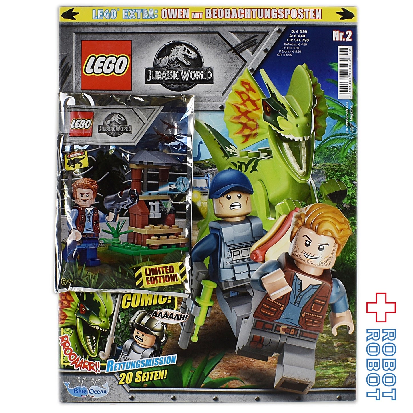 LEGO レゴ ジュラシックワールド マガジン Nr.2