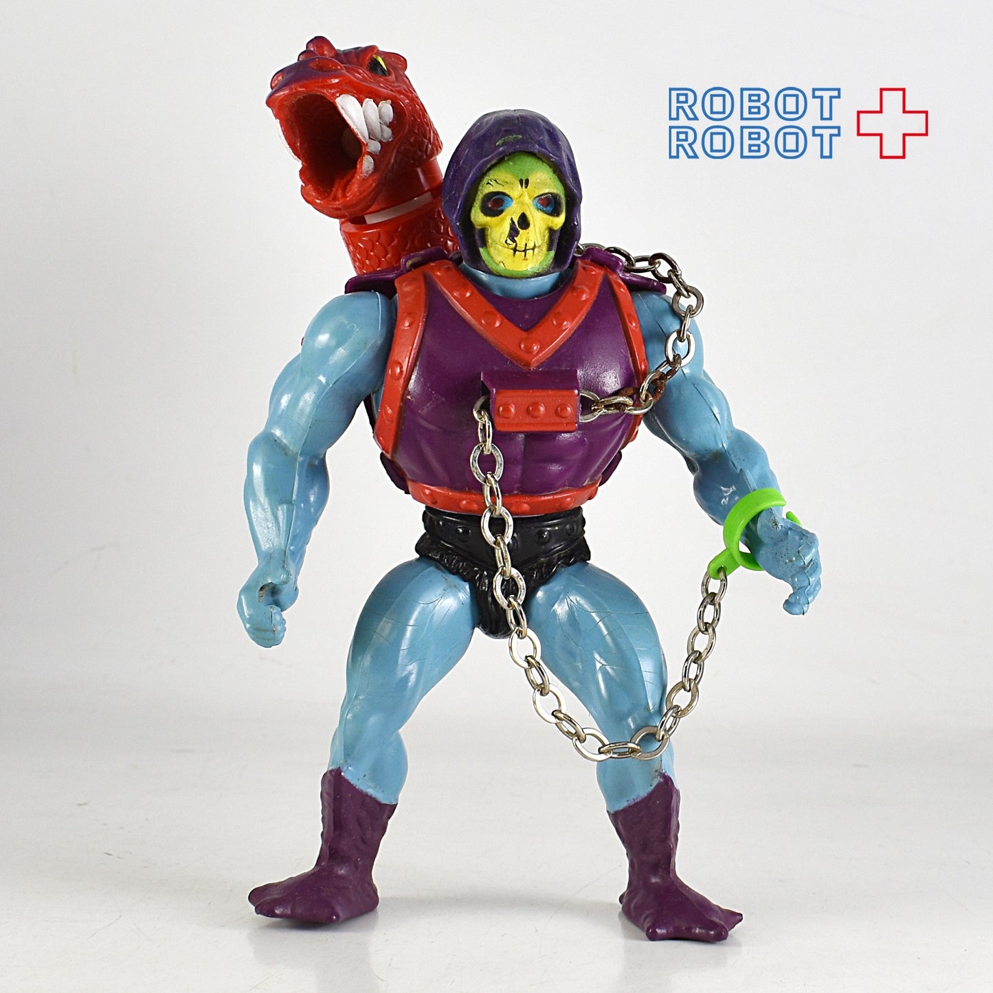 マテル ヒーマン MOTUオリジナル ドラゴンブラスター・スケルター アクションフィギュア ソード欠