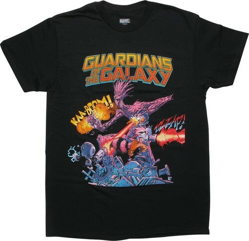 Tシャツ マーベル ガーディアンズオブギャラクシー グルート ロケット