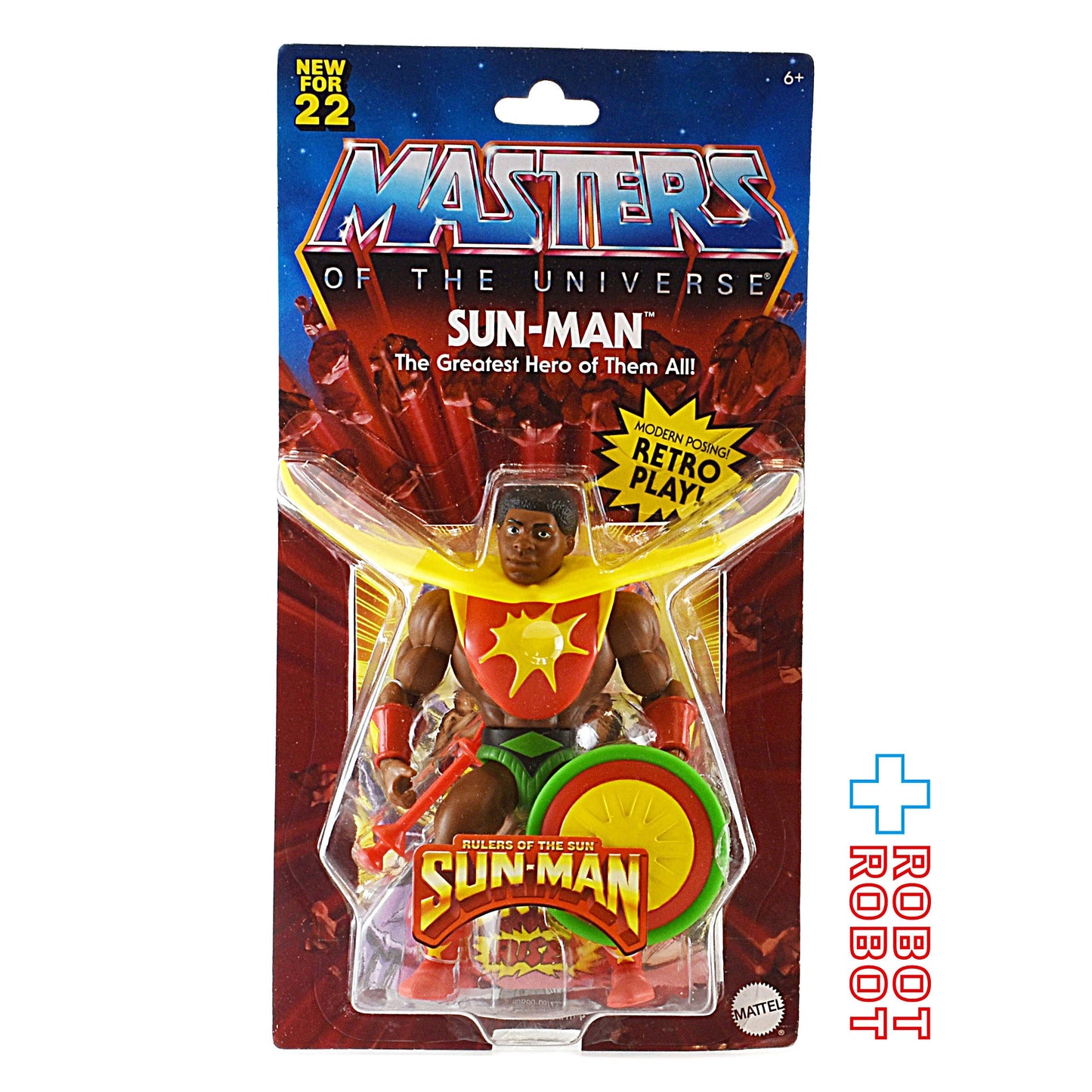 マテル MOTU マスターズ・オブ・ザ・ユニバース オリジンズ 5.5インチ サンマン アクションフィギュア