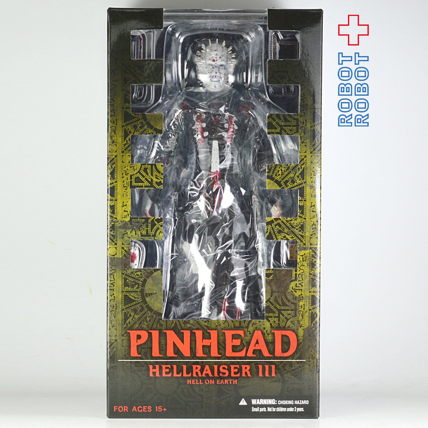メズコ ヘルレイザー3 ピンヘッド 12インチ ビニールフィギュア ブラッディスプラッターVer
