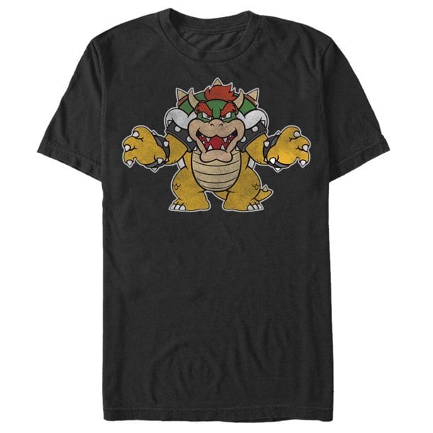 ニンテンドー Tシャツ Nintendo Mario Bowser スーパーマリオ クッパ 