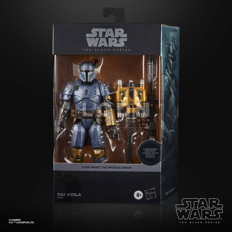 スター・ウォーズ ブラックシリーズ マンダロリアン パズ・ヴィズラ カーボナイズ 6インチフィギュア