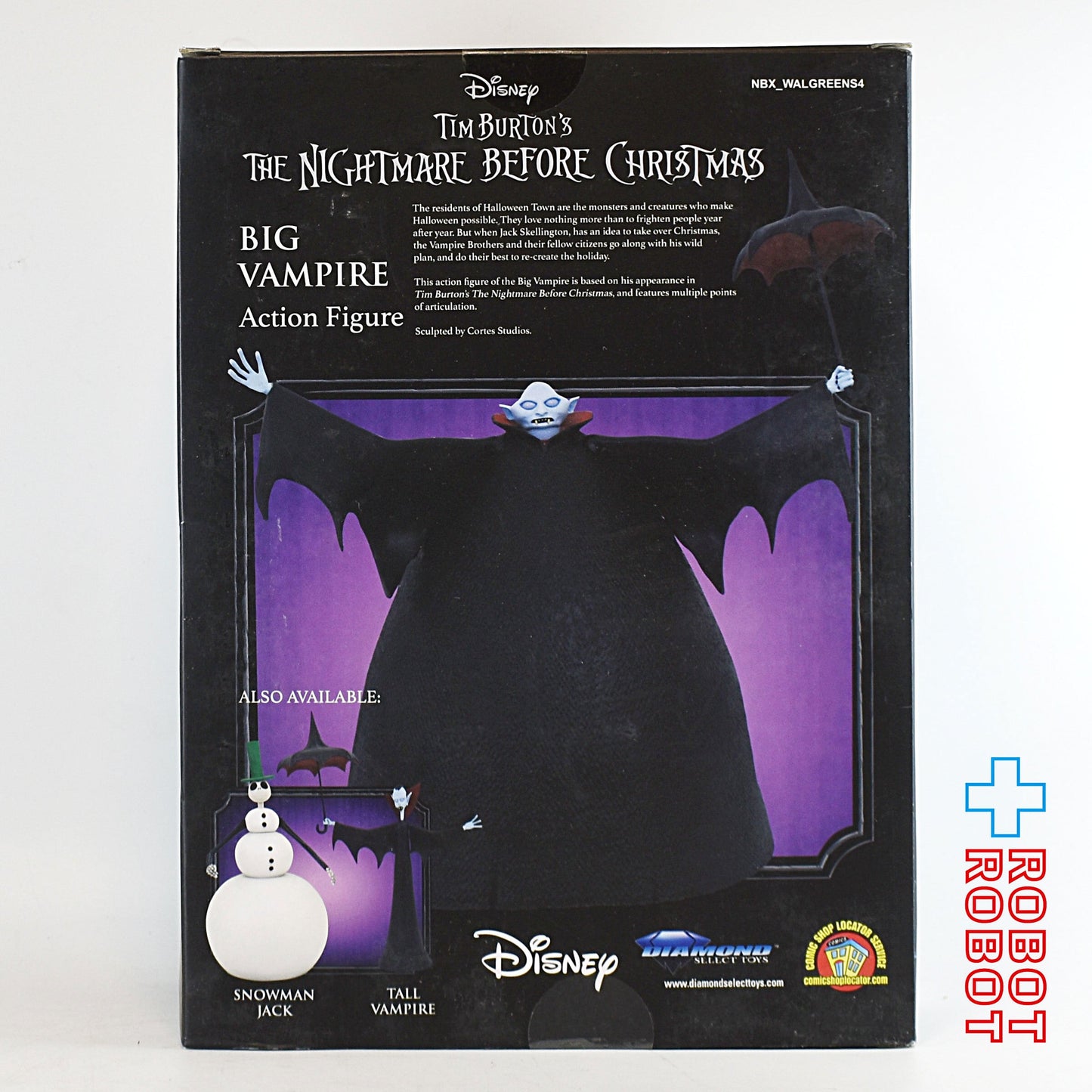 ナイトメアー・ビフォア・クリスマス セレクト ビッグ・ヴァンパイア アクションフィギュア 未開封