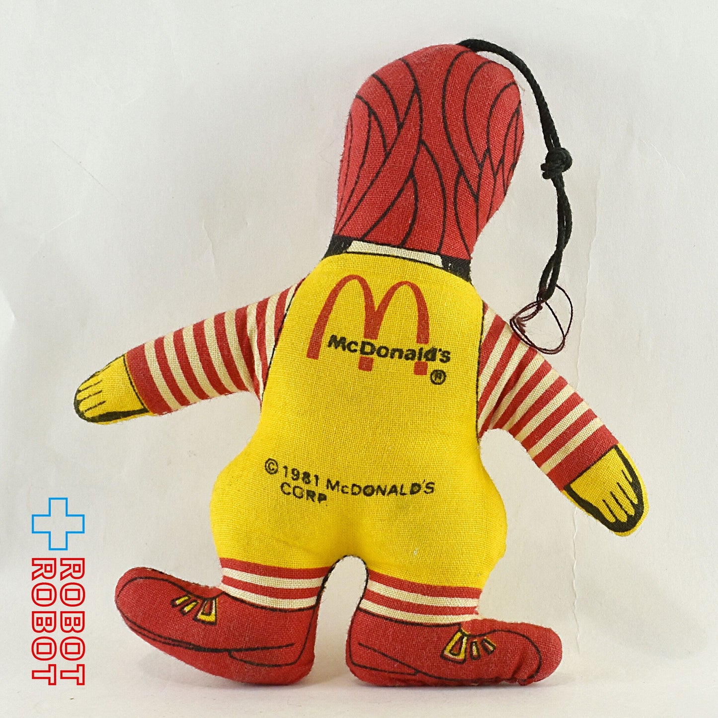 マクドナルド ロナルド クロスドール ミニぬいぐるみ人形 1981