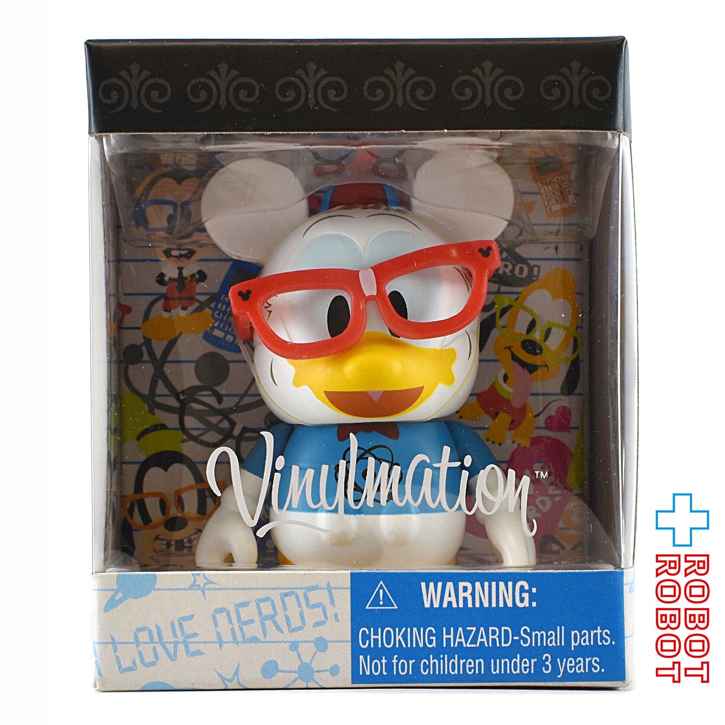 ディズニー バイナルメーション ナードロックシリーズ ドナルドダック