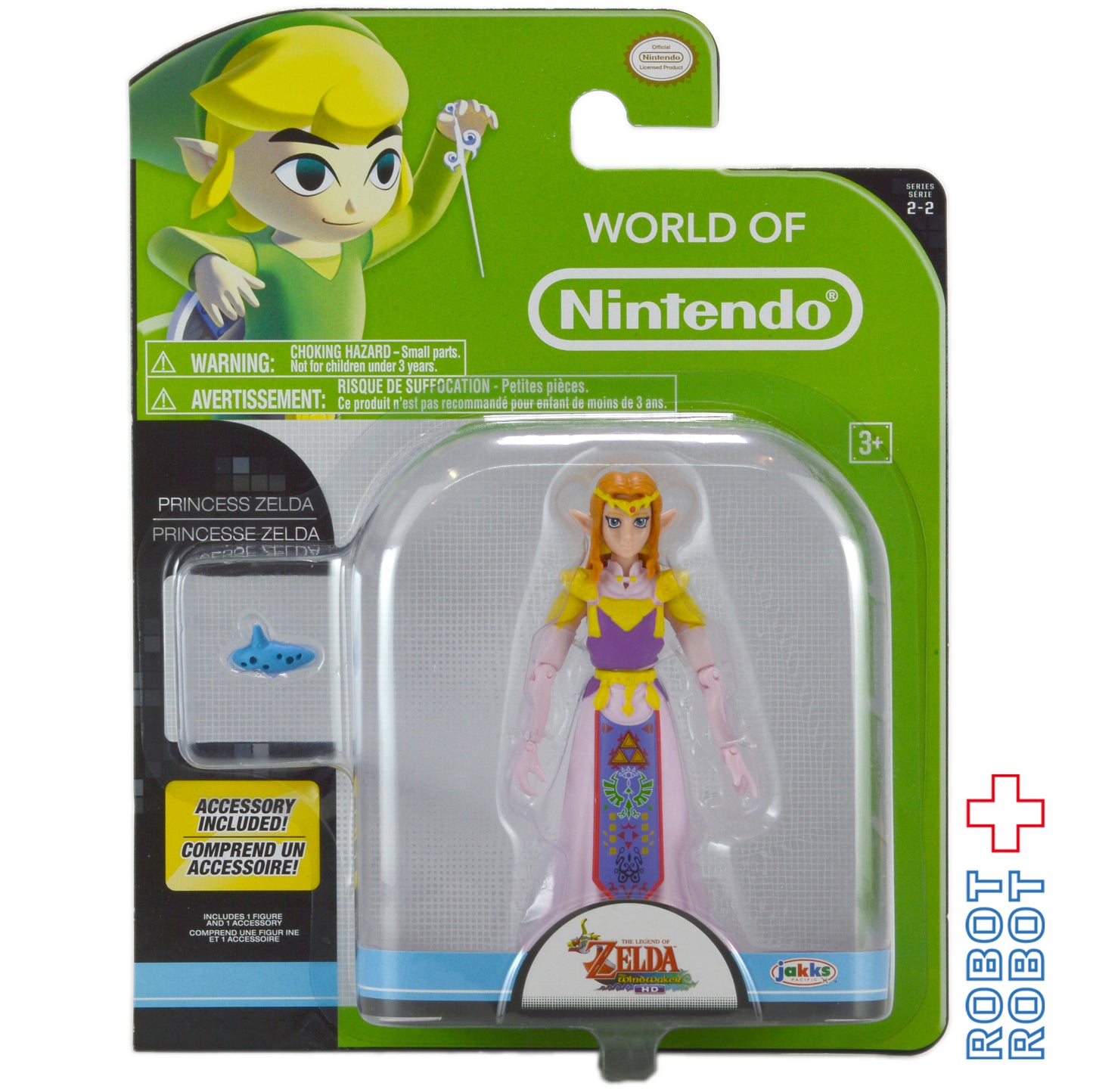 ワールドオブニンテンドー プリンセス(ゼルダの伝説 風のタクト) 4インチアクションフィギュア