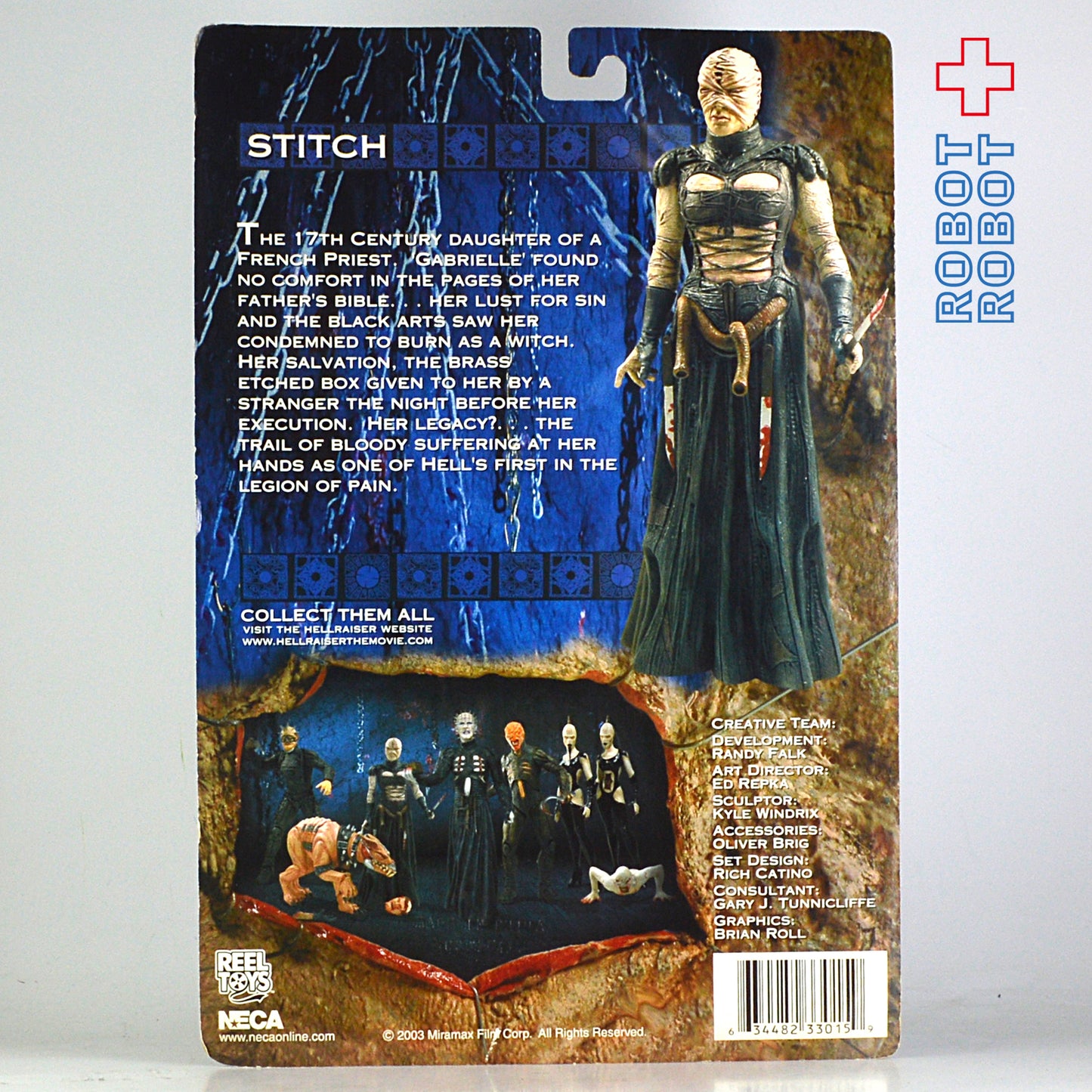 ネカ ヘルレイザー シリーズ 1 スティッチ アクションフィギュア 未開封