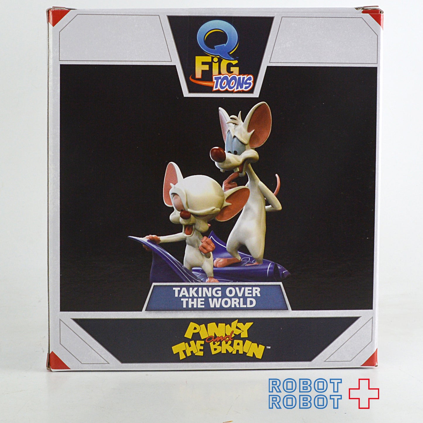 Q-Fig Toons ピンキー&ブレイン テイキングオーバーザワールド フィギュア