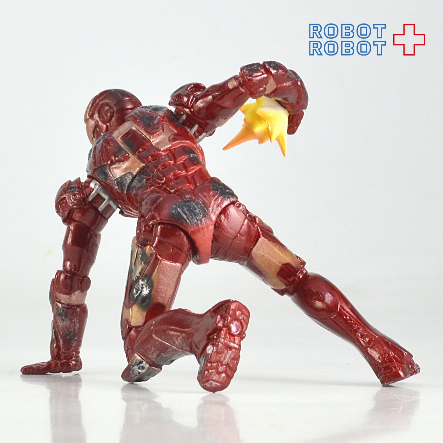 海洋堂 カプセルQキャラクターズ アイアンマン アーマーコレクション マークⅢ バトルダメージ