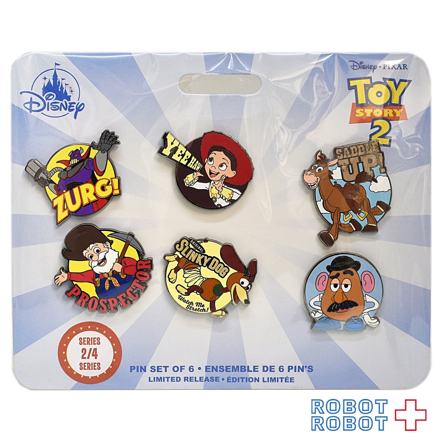 ディズニーストア トイストーリー シリーズ2 ピンバッジ セット