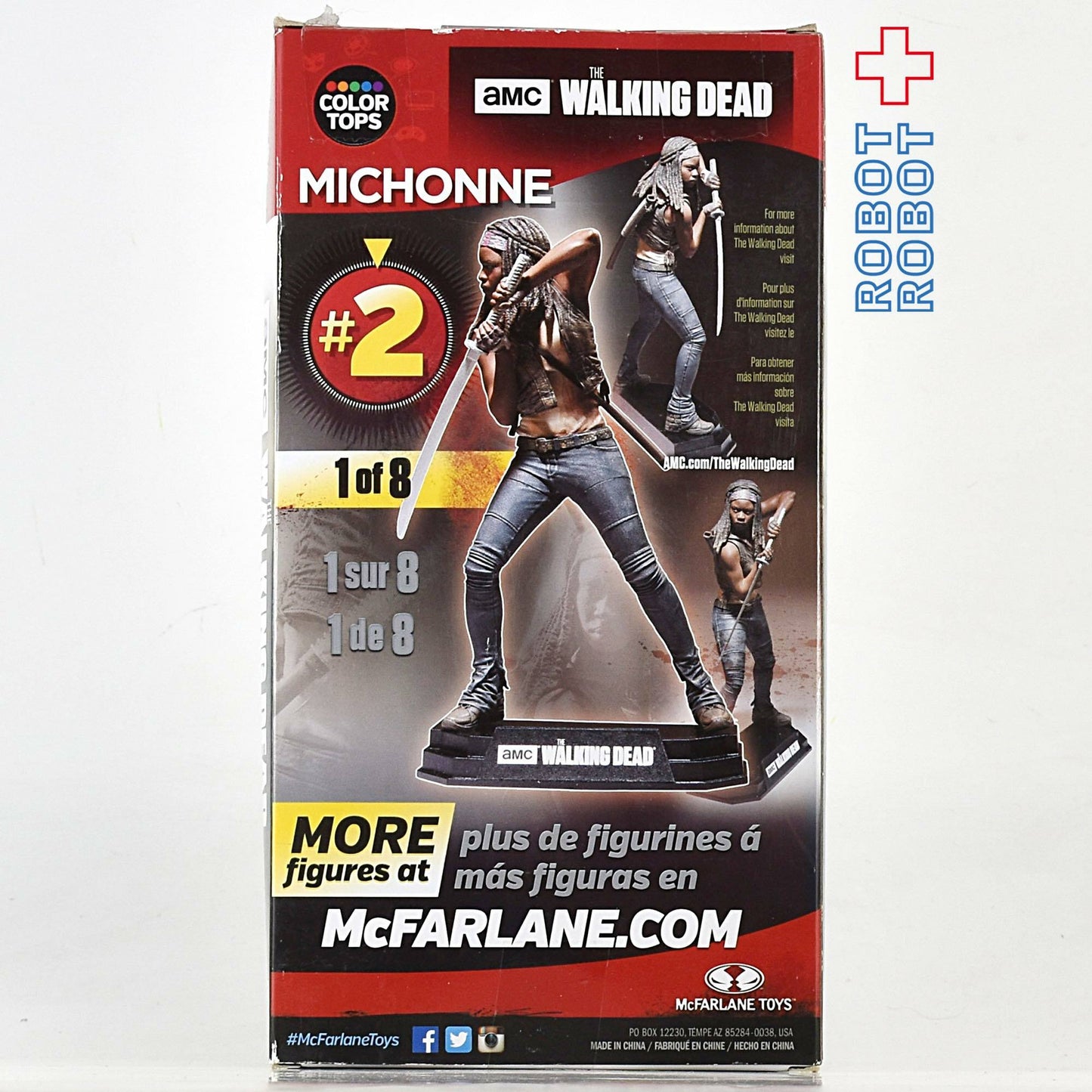 マクファーレン ウォーキング・デッド カラートップシリーズ ミショーン 7インチ