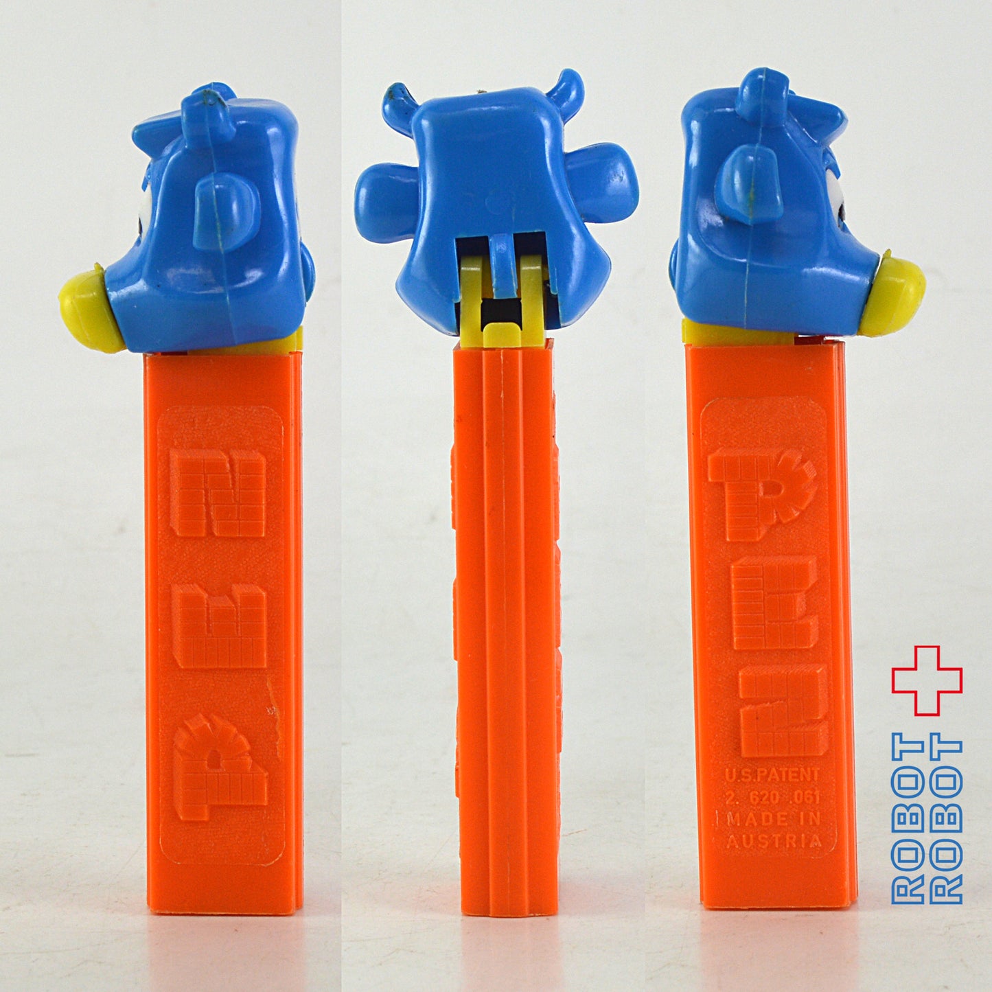 PEZ カウA 黄色 X 青 足なし