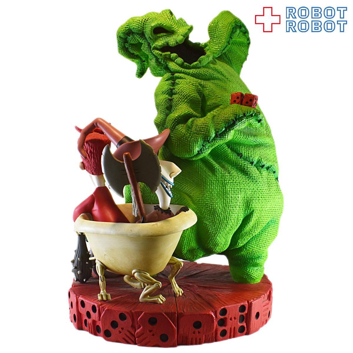 ナイトメアー・ビフォア・クリスマス ウギー・ブギー&ロック・ショック・バレル ビッグフィギュア スタチュー