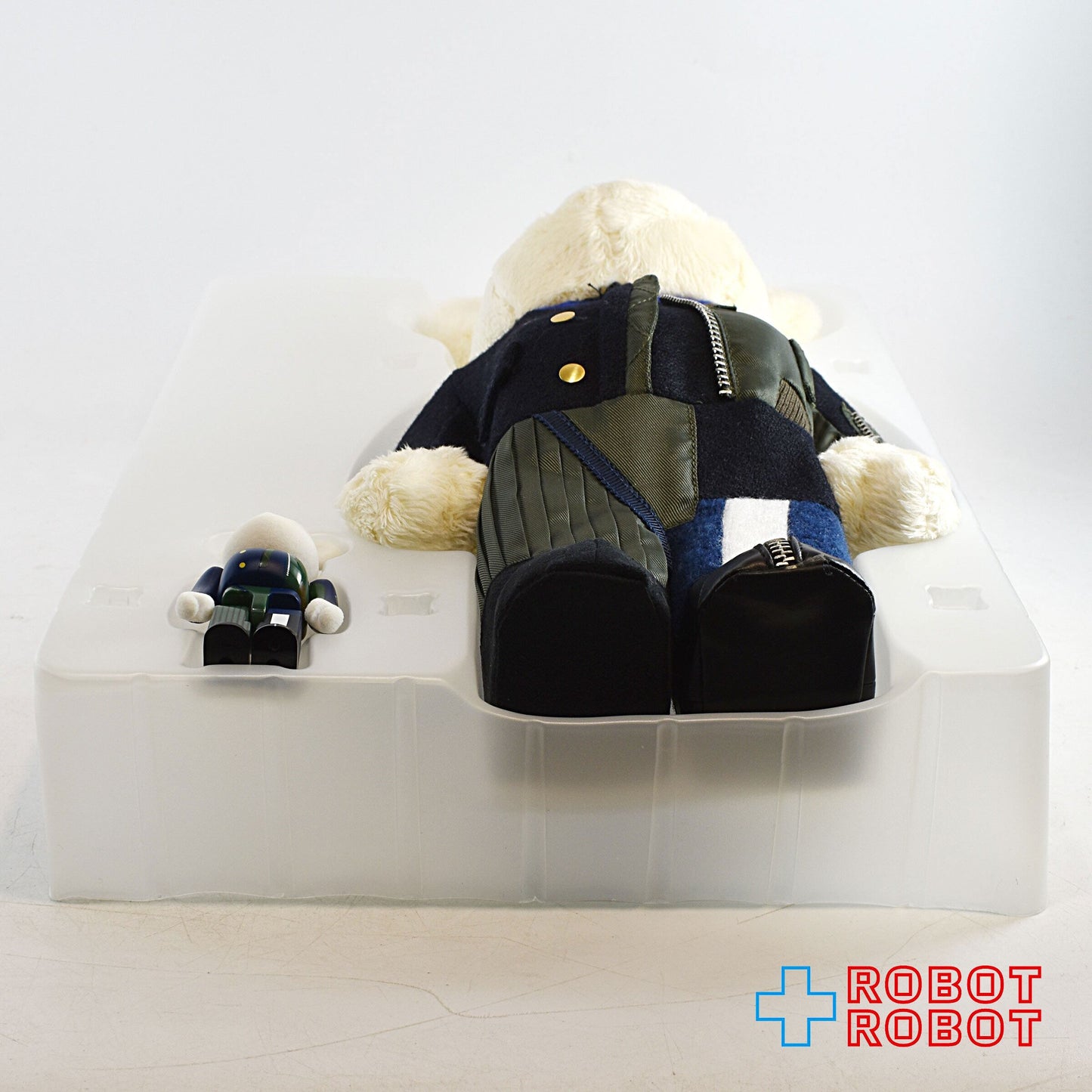 メディコム BE@RBRICK 100% & 400% ベアブリック sacai サカイ 2018AW 開封品