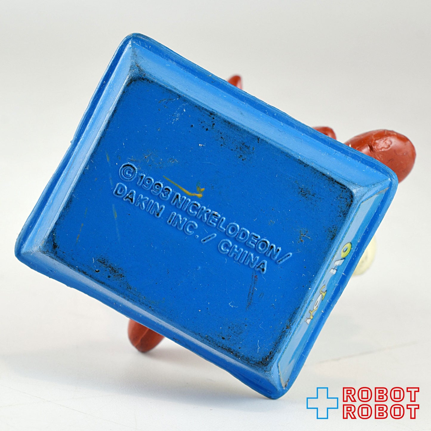 レン&スティンピー PVCフィギュア スティンピーねこトイレ 1993 DAKIN社