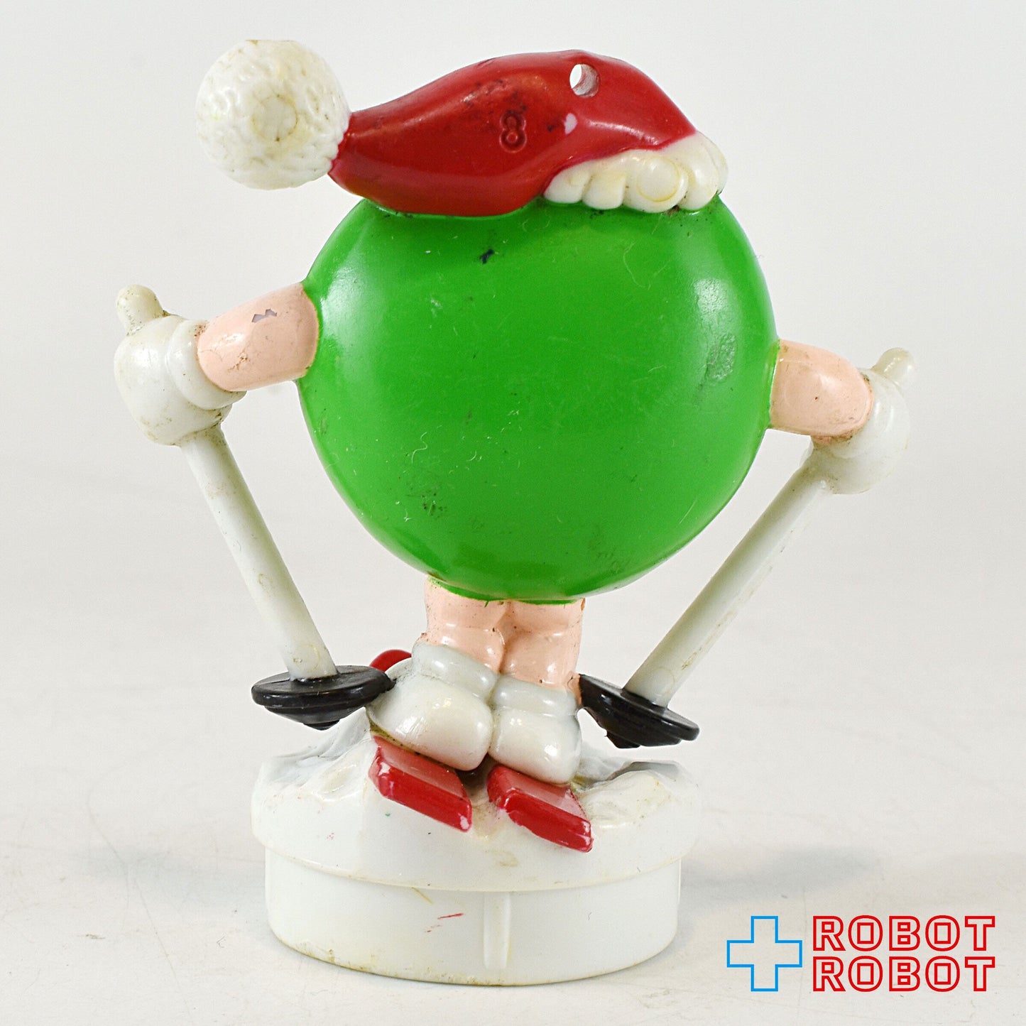 M&M's 1991 サンタハット グリーン クリスマスオーナメント