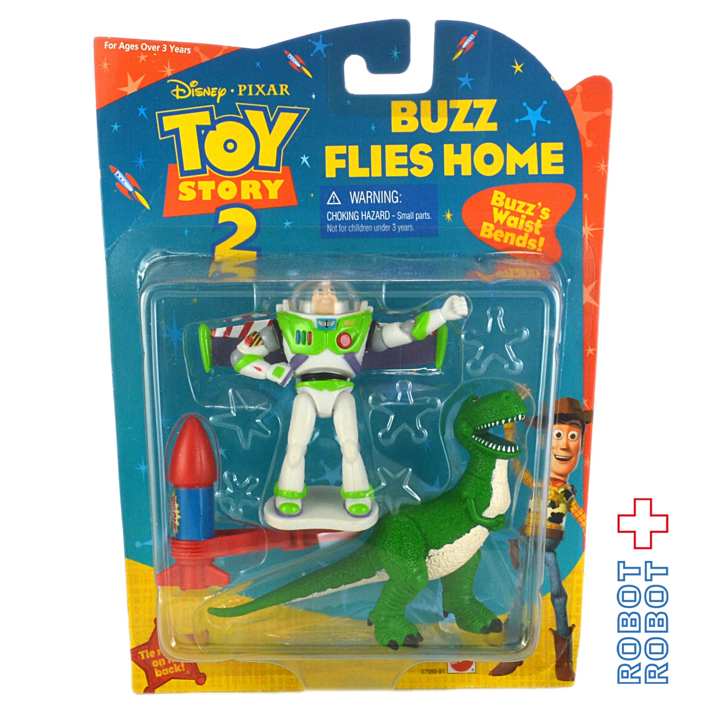 マテル トイストーリー2 BUZZ FLIES HOME ミニフィギュア.