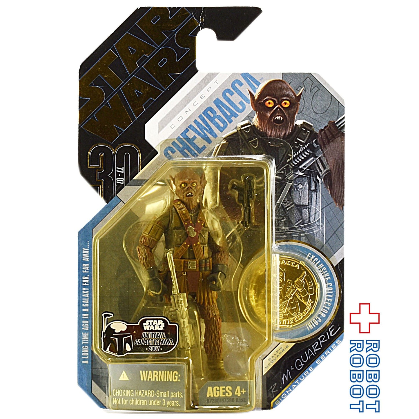 スター・ウォーズ 30TH コンセプト チューバッカ アクションフィギュア MOC US版