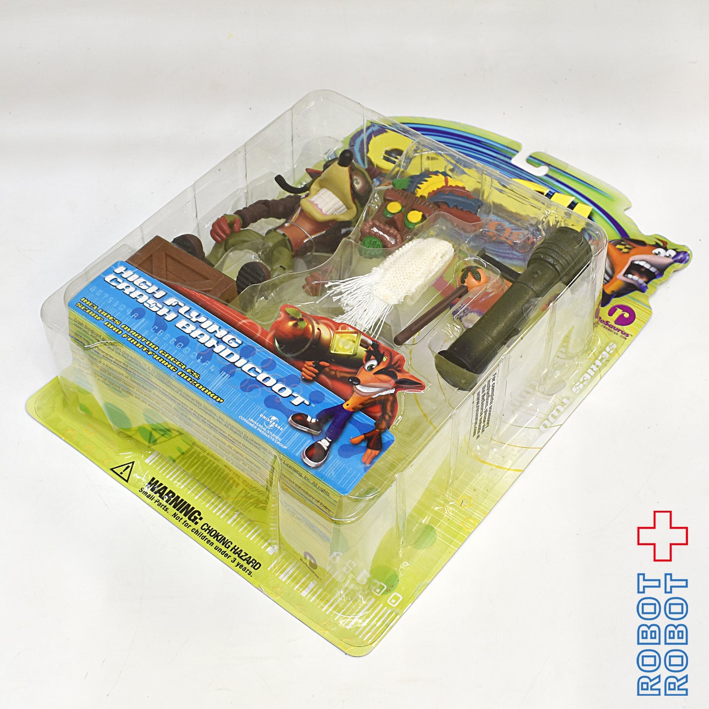 クラッシュ・バンディクー アクション・フィギュア ハイフライングクラッシュバンディクー