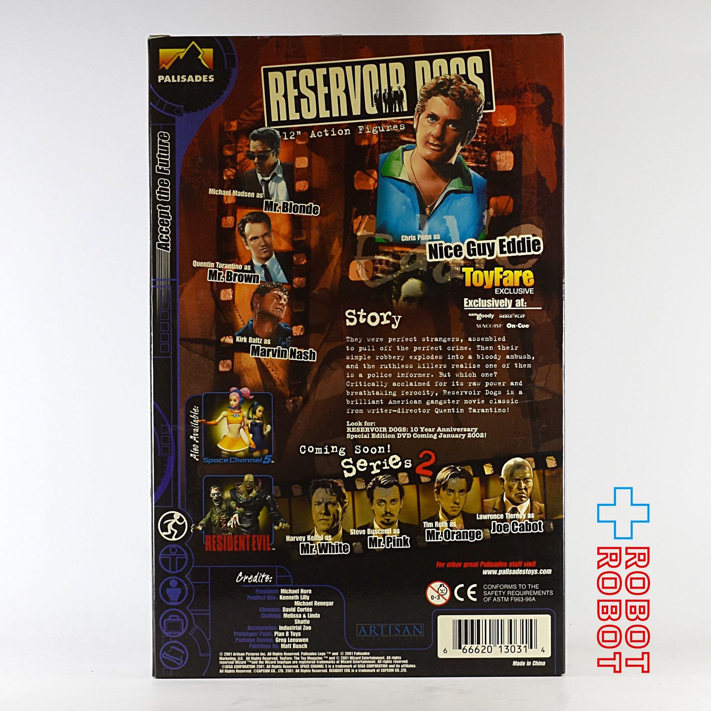 パリセイズ レザボア・ドッグス シリーズ1 クリス・ペン as ナイスガイ・エディ 12インチ アクションフィギュア