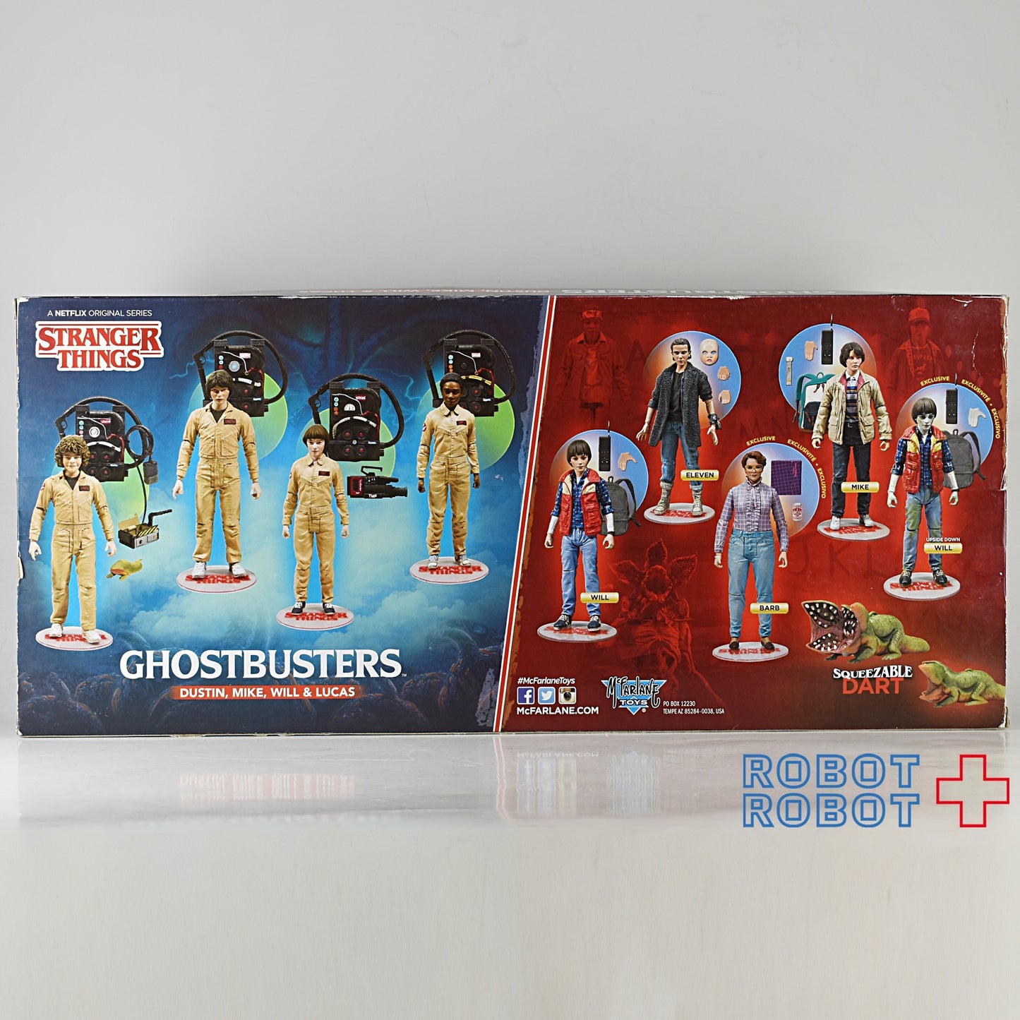 マクファーレン ストレンジャー・シングス ゴーストバスターズ 4パック アクションフィギュア 2018 箱入未開封