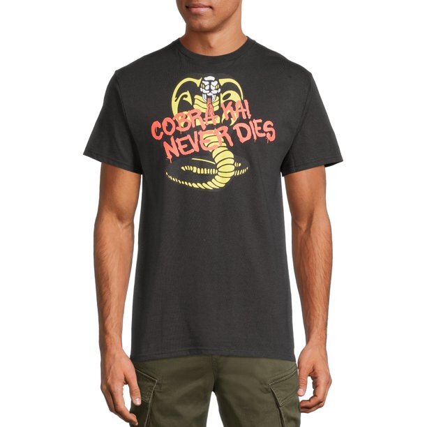 バイオワールド Tシャツ コブラ会 スネーク ブラック