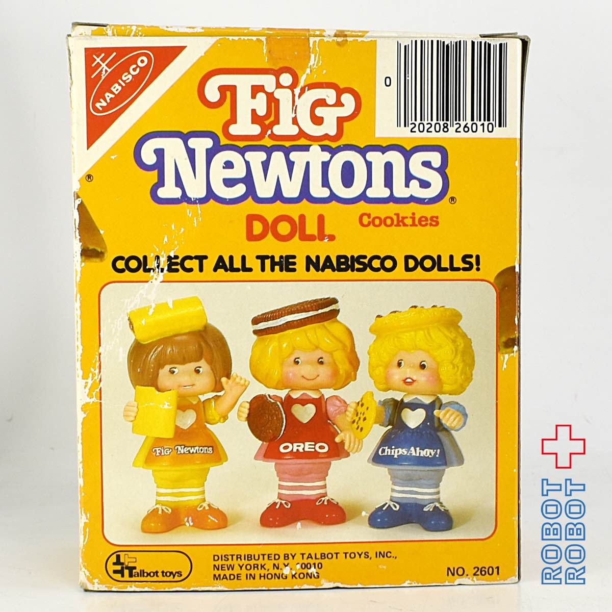 ナビスコ ニュートン 女の子 ソフビフィギュア タルボット社 1983 箱入