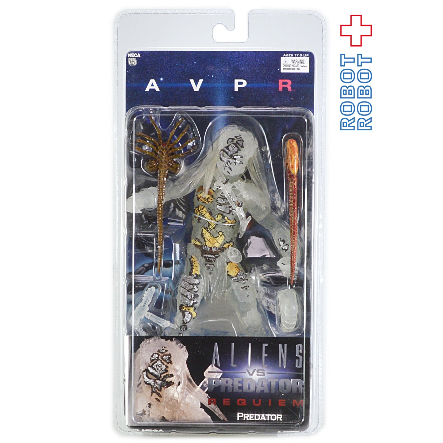 NECA AVP2 7インチ アクションフィギュア コミコン限定 プレデター ミッド・クローク ver.