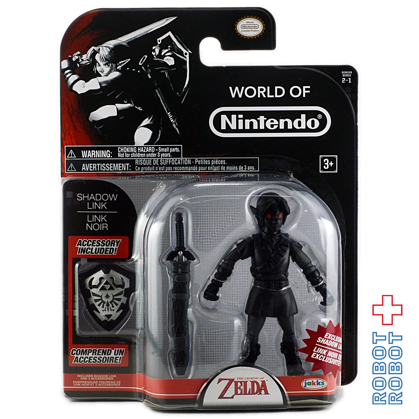 ワールドオブニンテンドー ゼルダ / シャドー・リンク 4インチ アクションフィギュア.