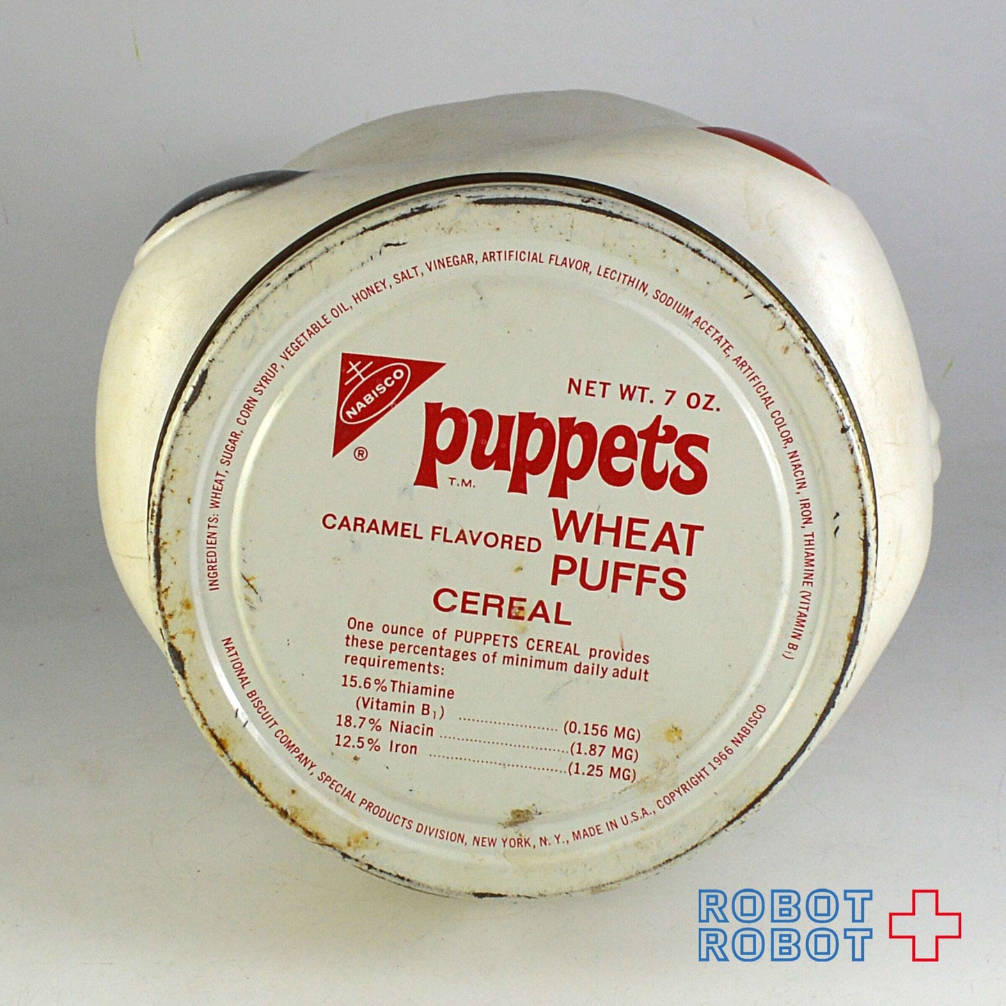 ナビスコ ディズニー ミッキーマウス ポリ貯金箱 シリアル容器