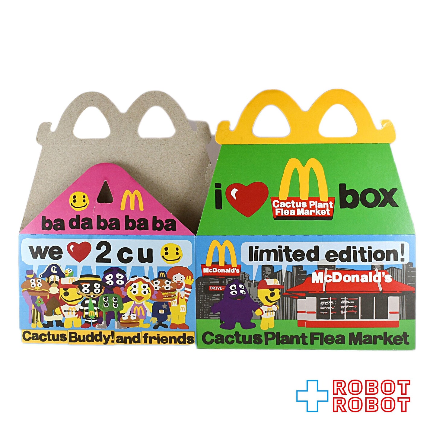 マクドナルド カクタスバディー カクタスプラントフリーマーケット ハッピーミール トイ 開封品 箱付
