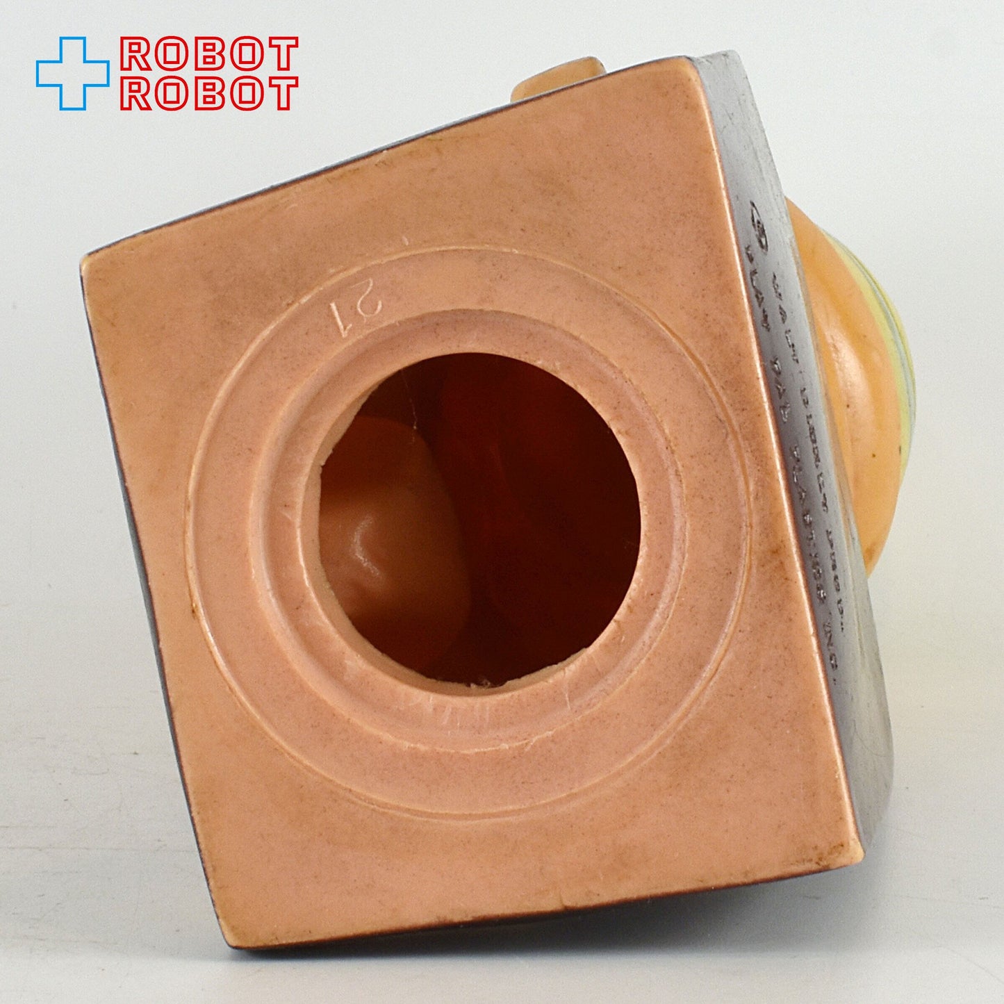 プレイパル ピノキオ お座りスモール ソフビ貯金箱 ※難有り