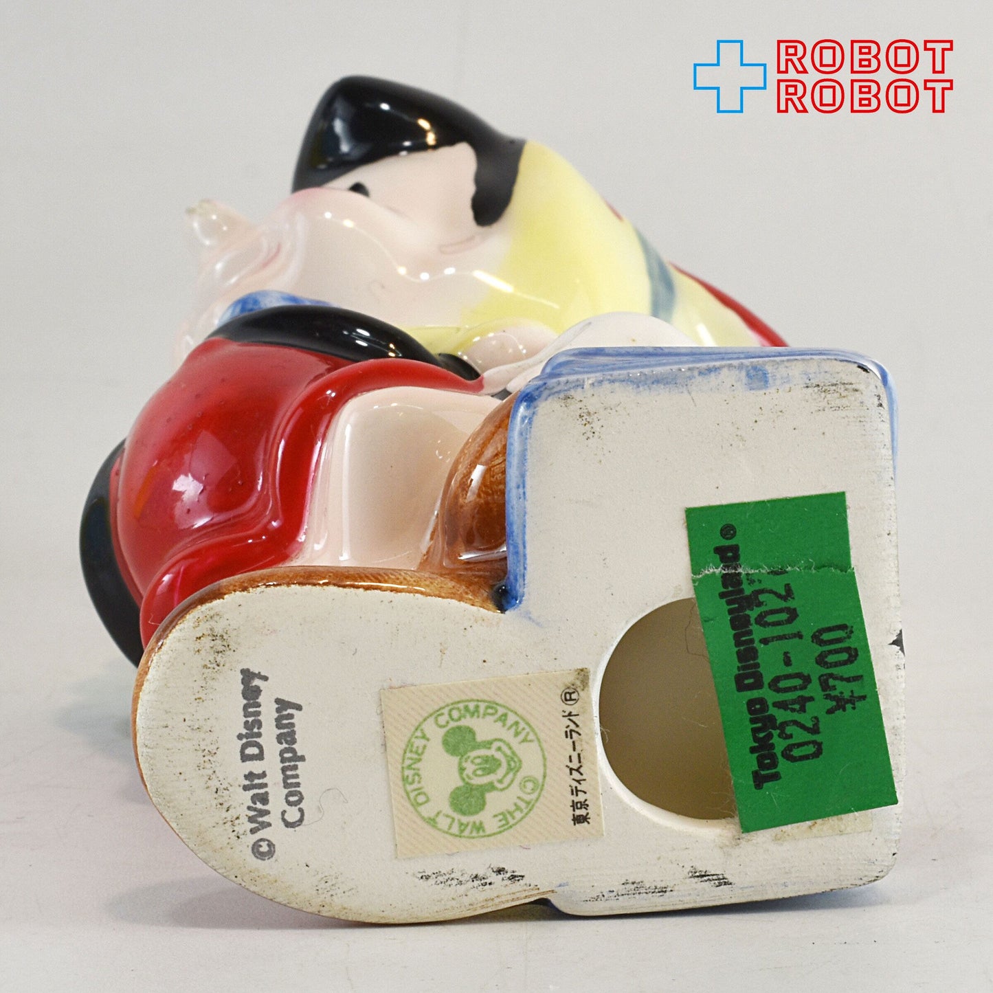 TDL 東京ディズニーランド ピノキオ 陶器 フィギュアリン