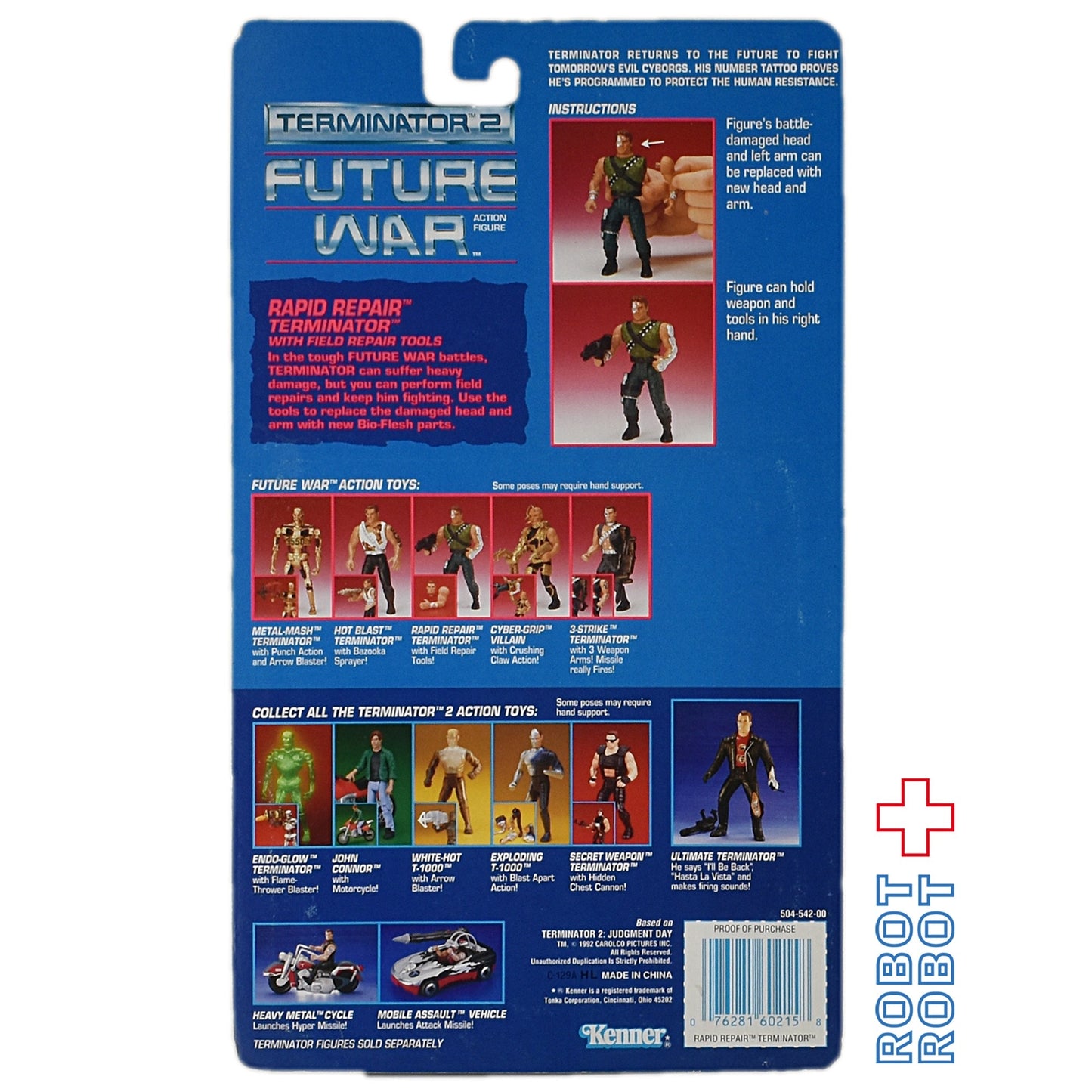 ケナー ターミネーター2 フューチャーウォー ラピッド リペア ターミネーター アクションフィギュア