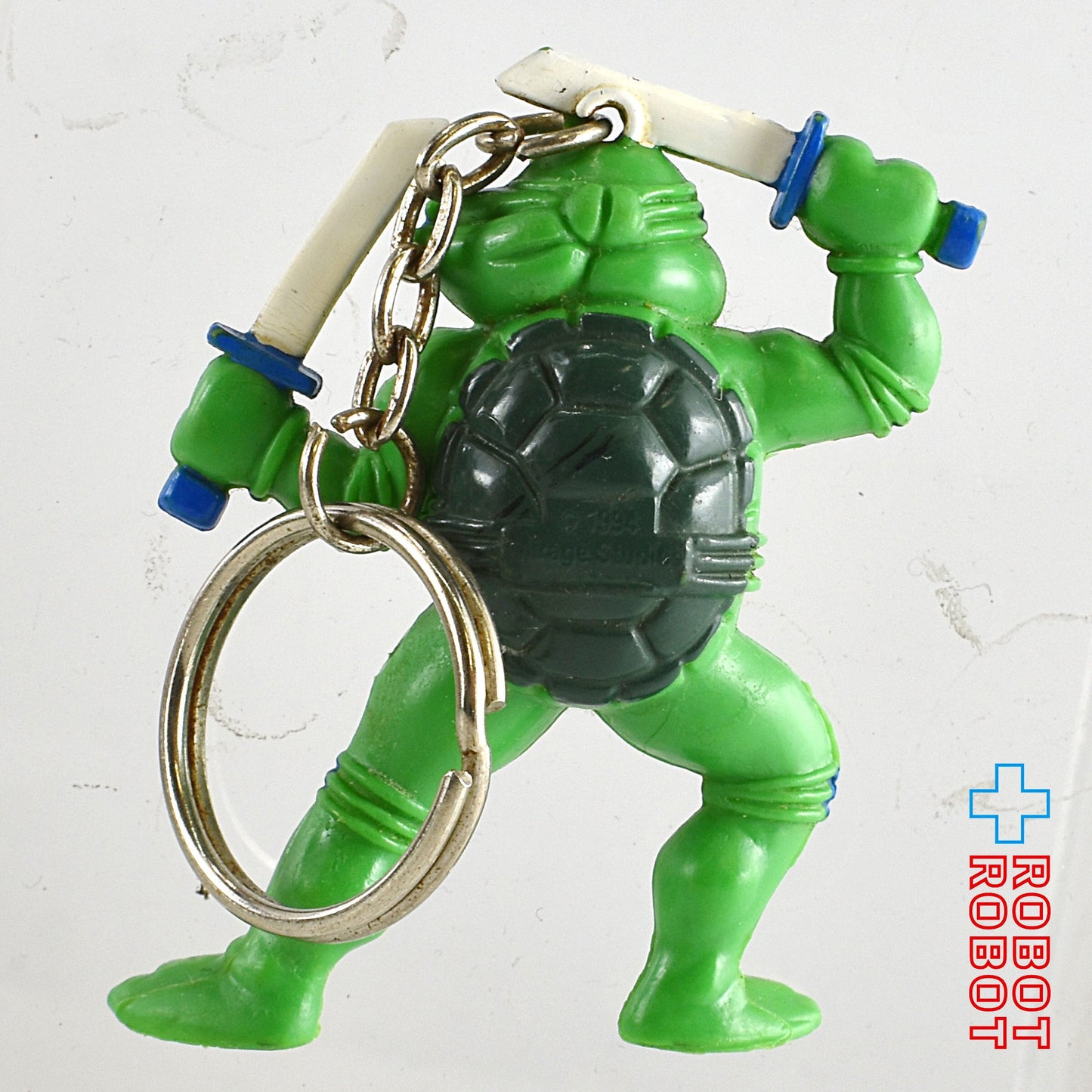 カバヤ タートルズ ミュータントホルダー レオナルド PVCフィギュア キーホルダー