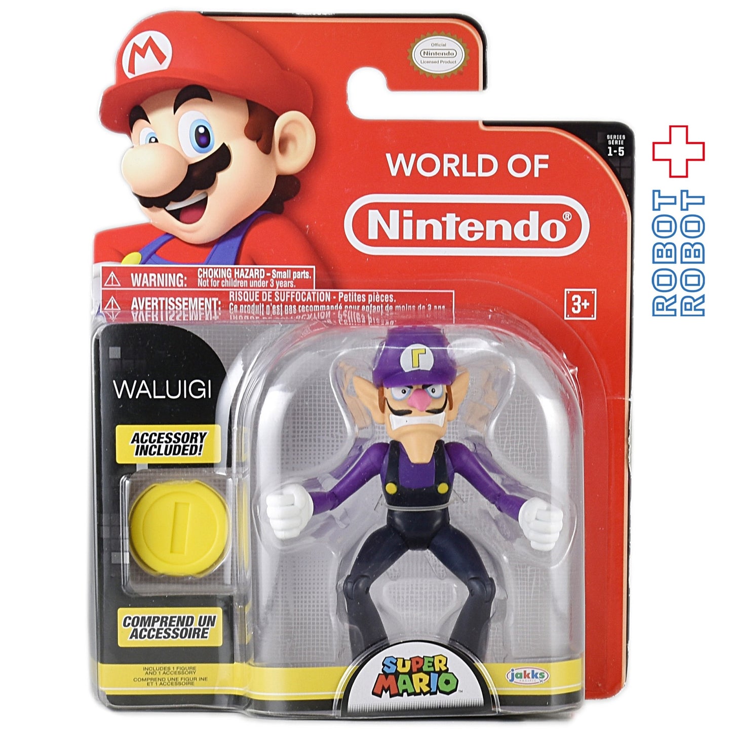 ワールドオブニンテンドー ワルイージ 4インチ アクションフィギュア