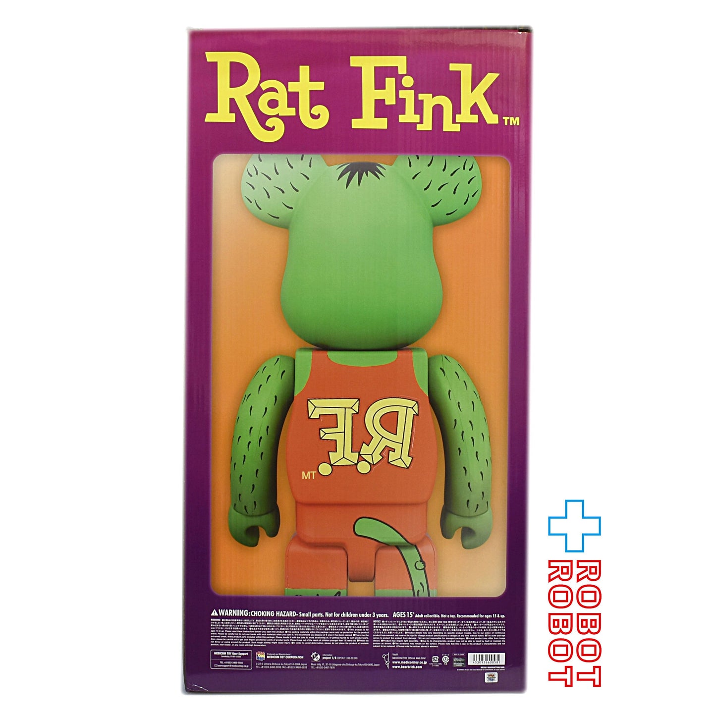 メディコム ベアブリック ラットフィンク 1000%