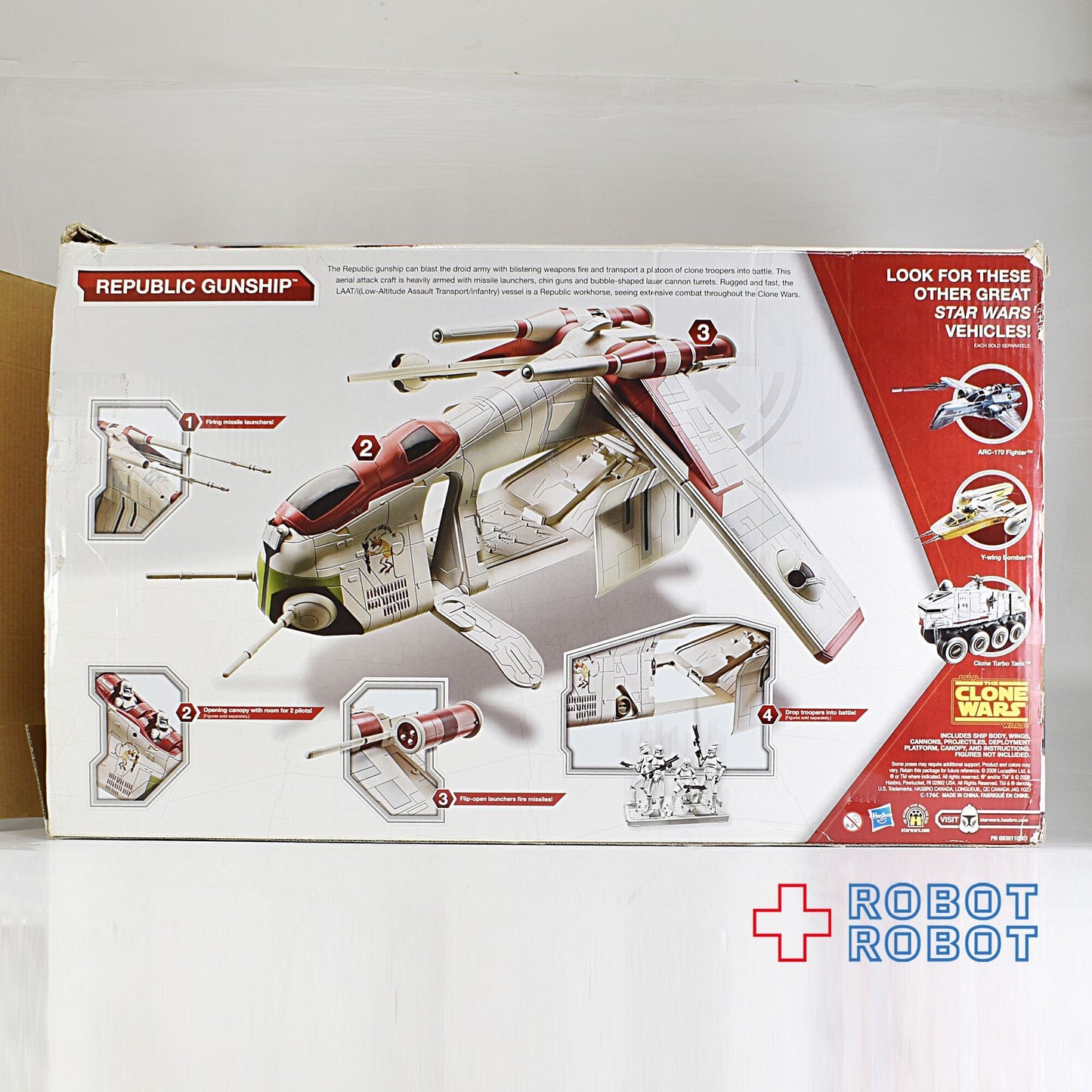 スター・ウォーズ クローンウォーズ リパブリックガンシップ トイザらス限定 開封